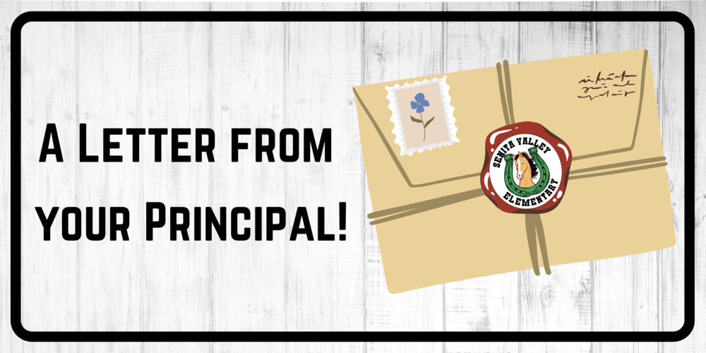 A Letter from Your Principal