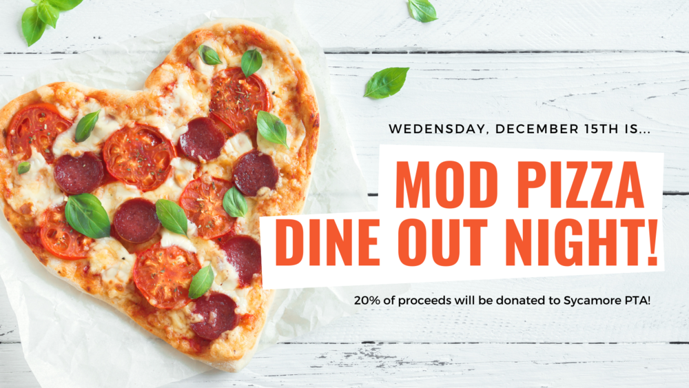 Mod Pizza Dine Out Night!