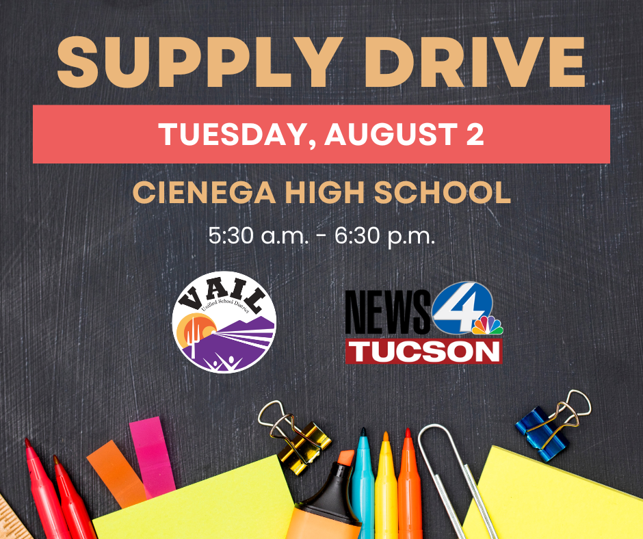 Supply Drive Tuesday, August 2
