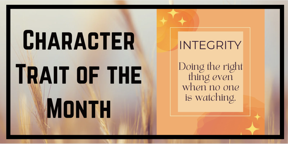 Character Trait of the Month