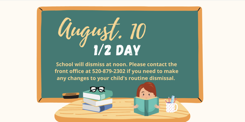 1/2 Day Aug. 10