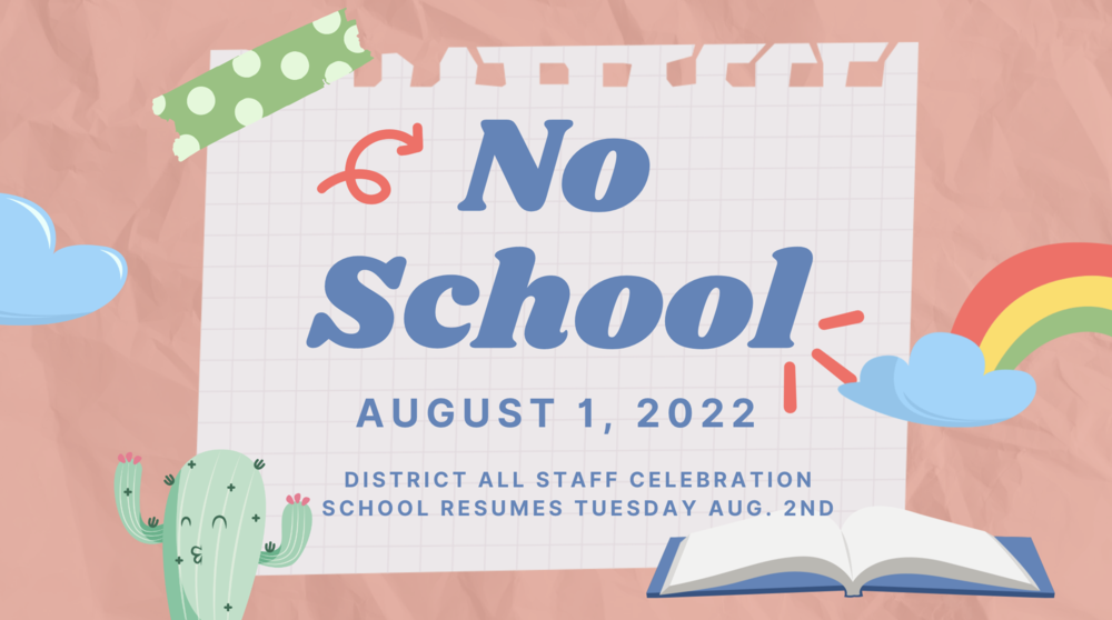 No School Reminder