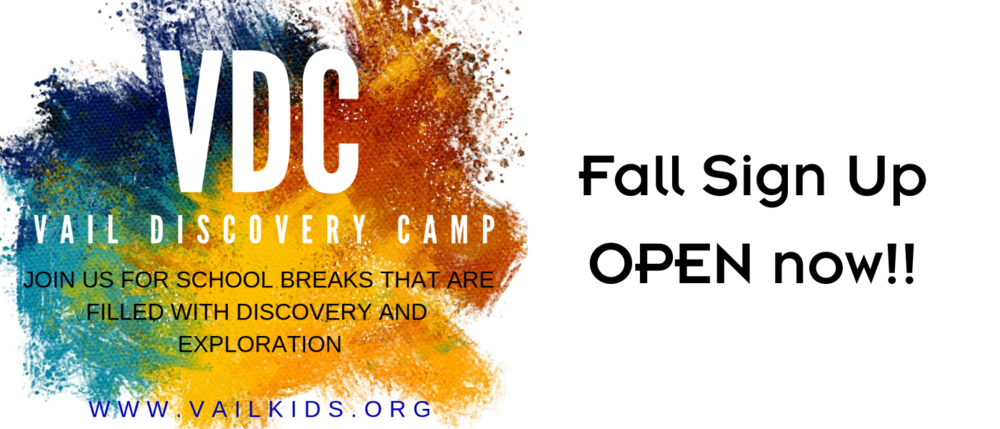 Fall Vail Discovery Camp OpenOpen