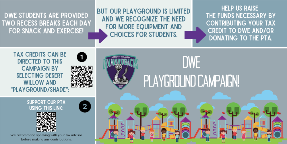 DWE Playground Campaign - Claim your Tax Credit