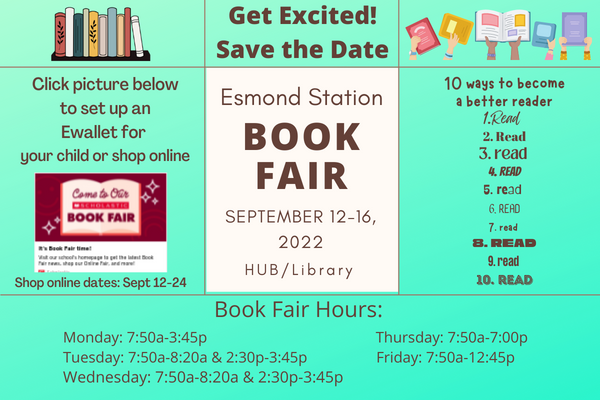 Esmond Station Book Fair