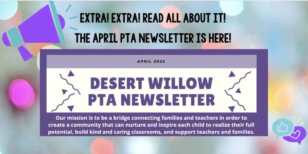 April PTA Newsletter