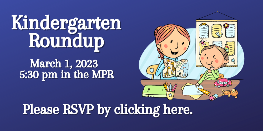 RSVP for Kindergarten Roundup