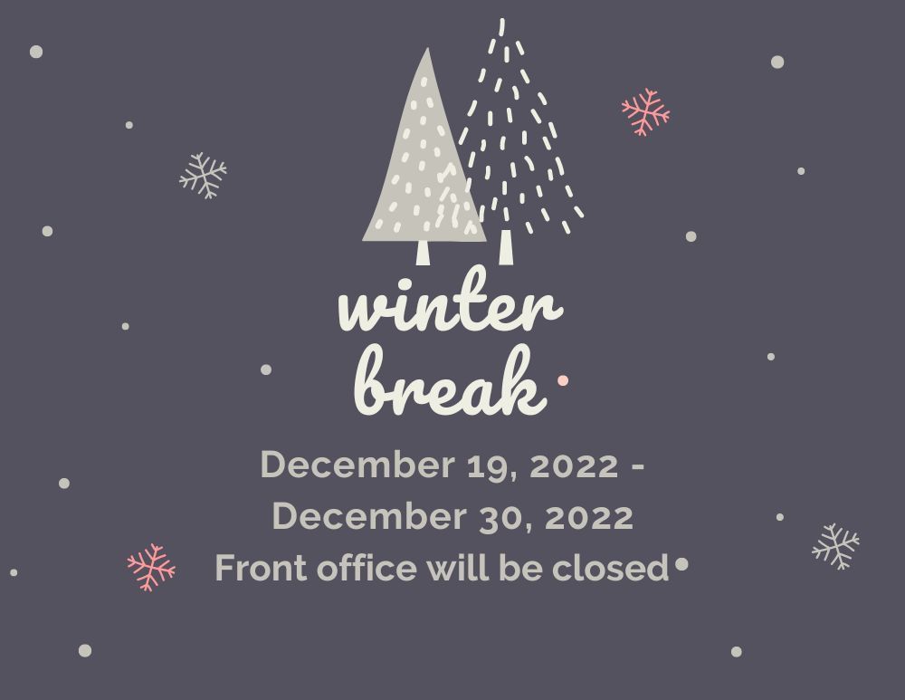 Winter Break - Office Closed 