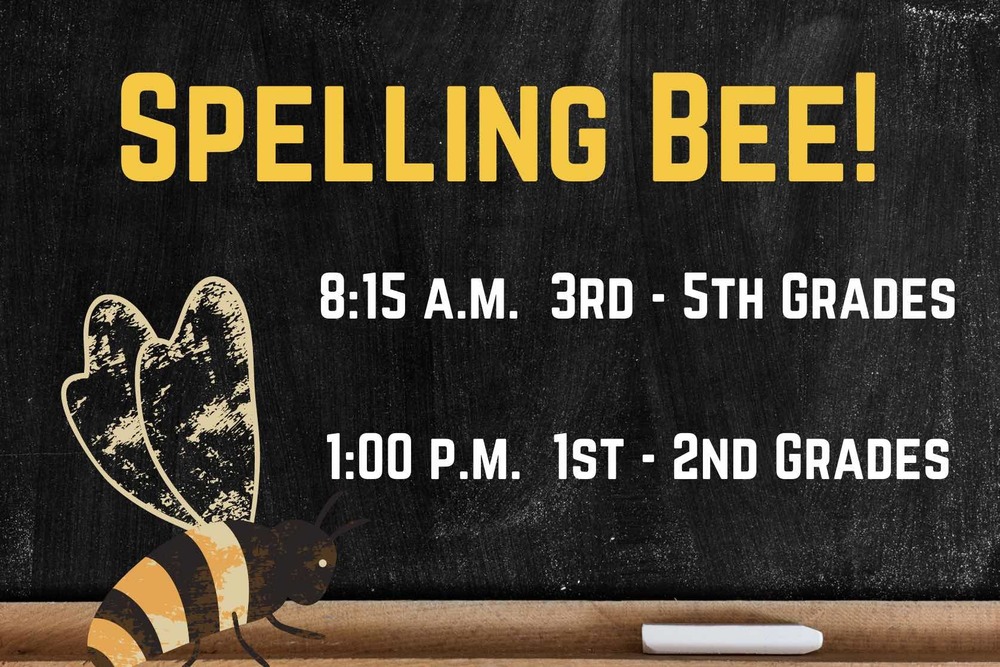 Spelling Bee on Monday!
