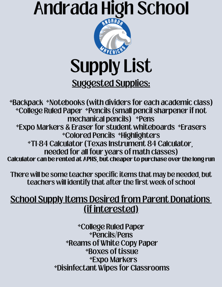 high-school-wish-list