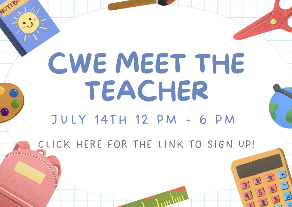 cwe meet the teacher