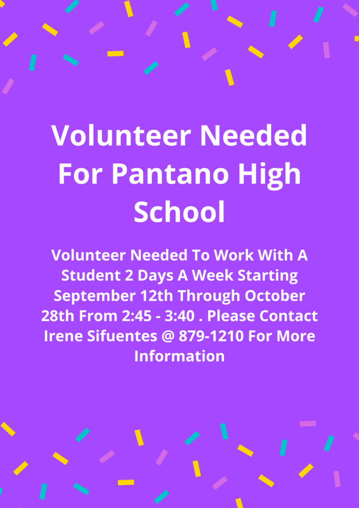 Looking for Volunteers 