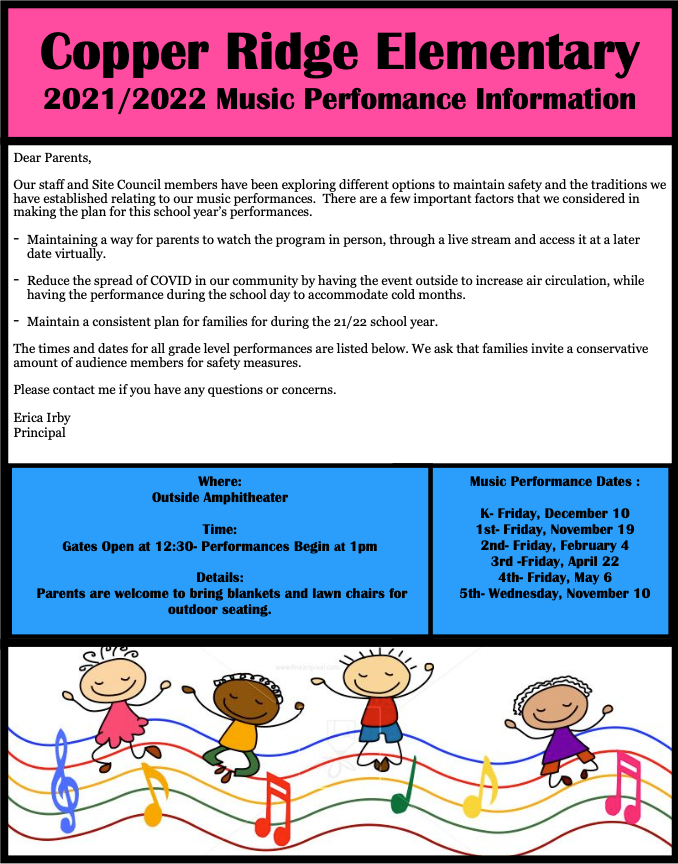 Music Performance Information