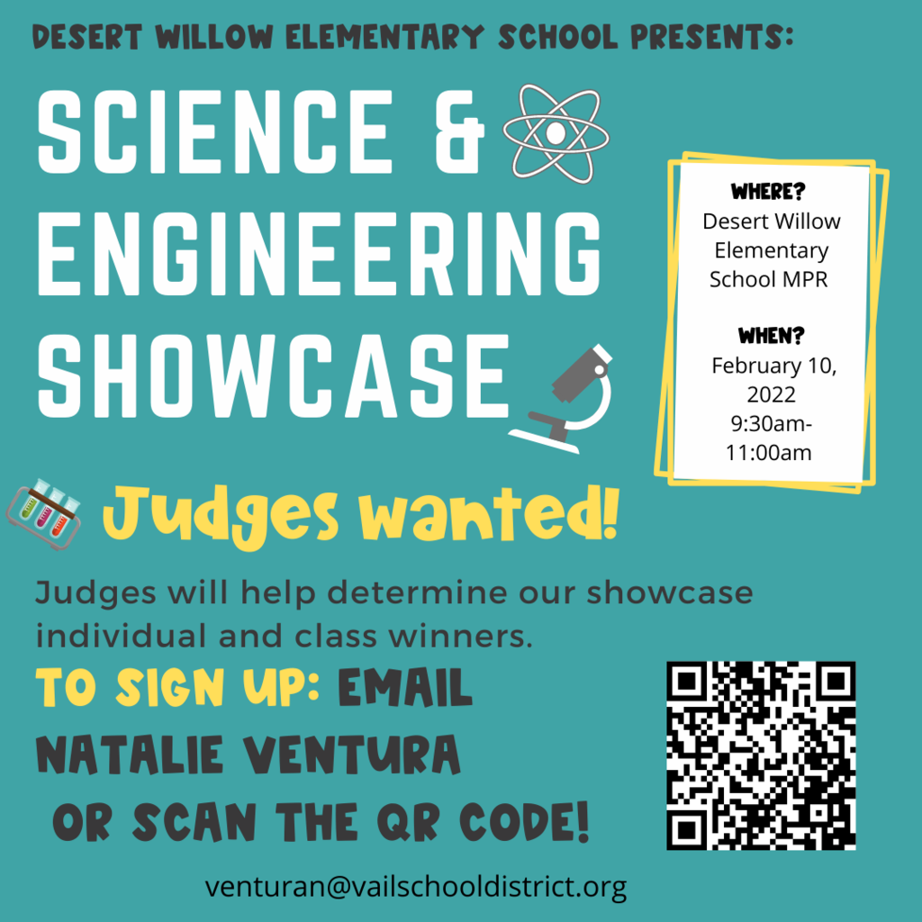 Science and Engineering Showcase Judges Wanted