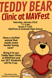 Teddy Bear Clinic at MAVFest