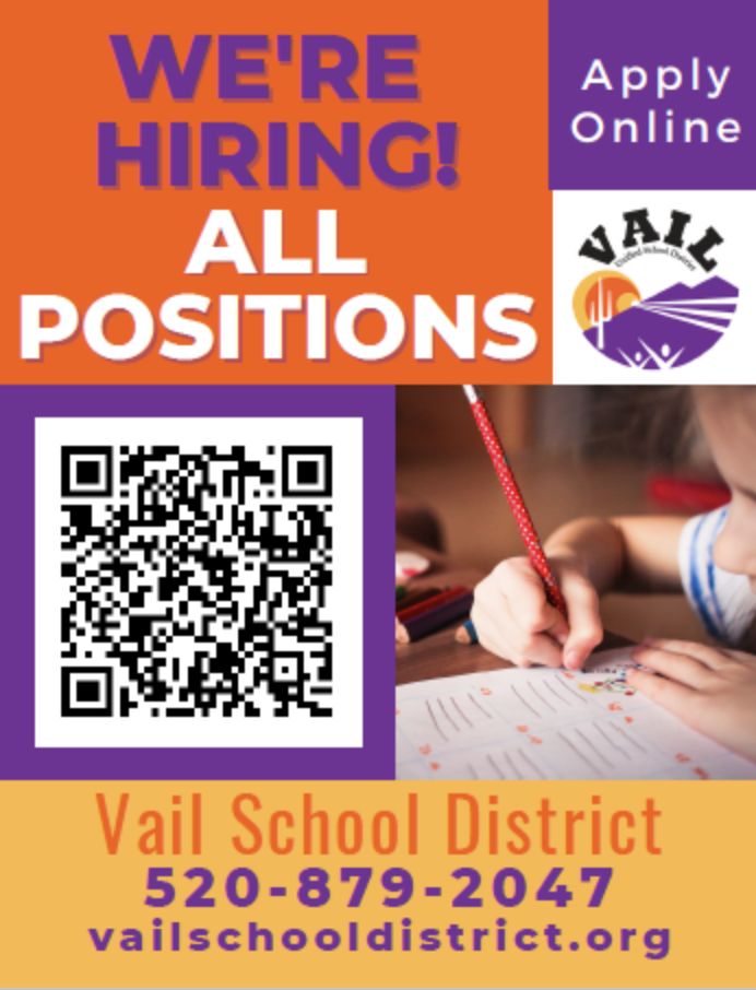 Vail is hiring!