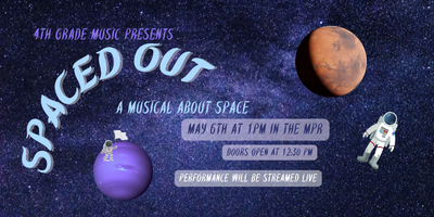 4th grade Music Performance of Spaced Out 5/6/22